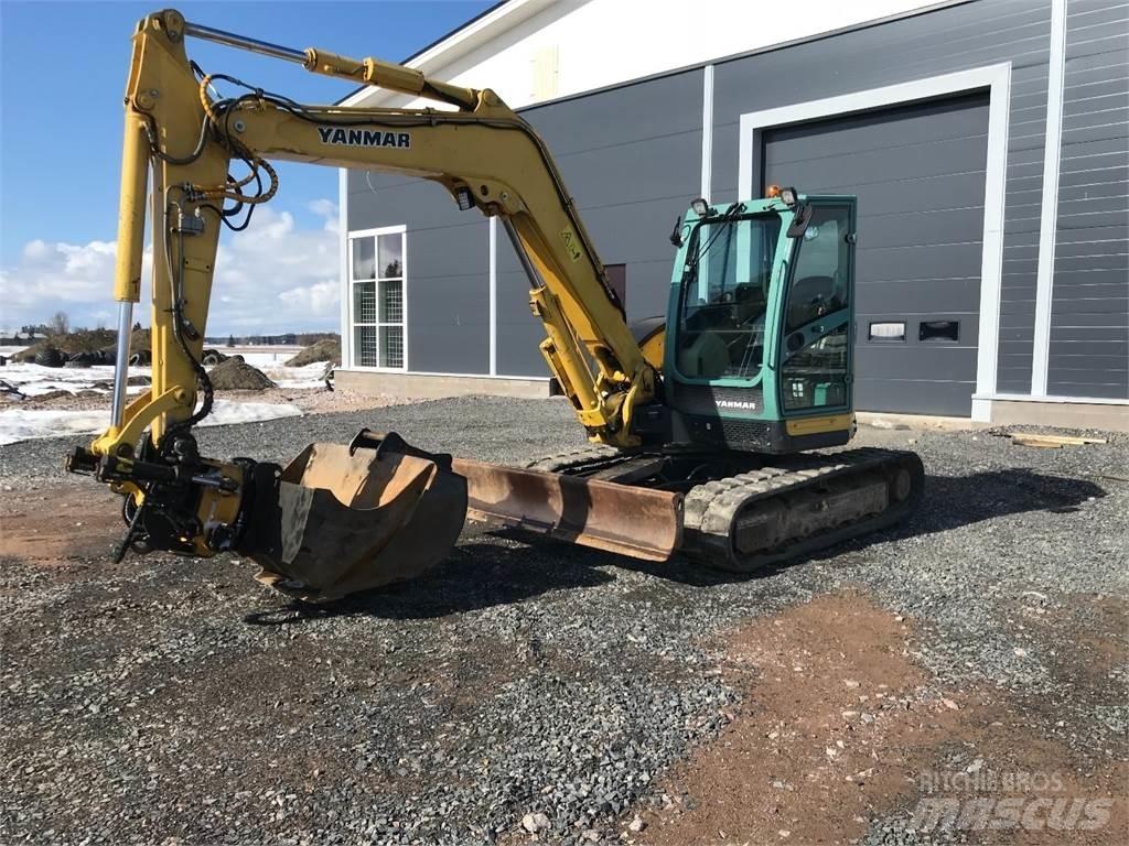 Yanmar Vio 80 Midigrävmaskiner 7t - 12t