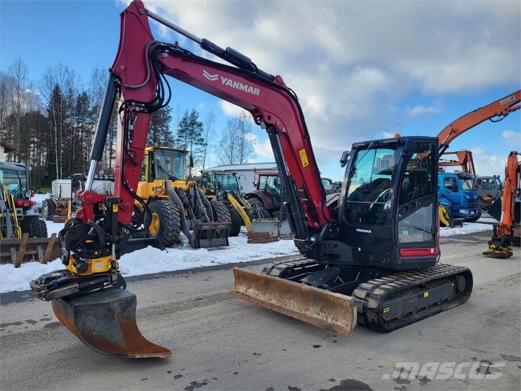 Yanmar Vio 80 Midigrävmaskiner 7t - 12t