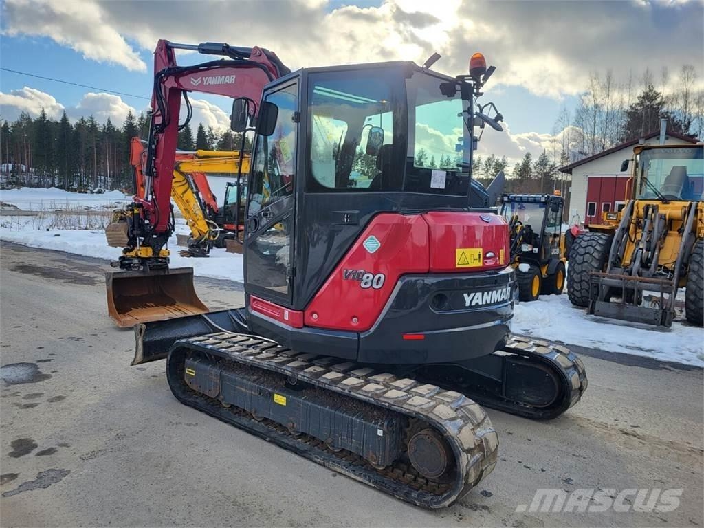 Yanmar Vio 80 Midigrävmaskiner 7t - 12t
