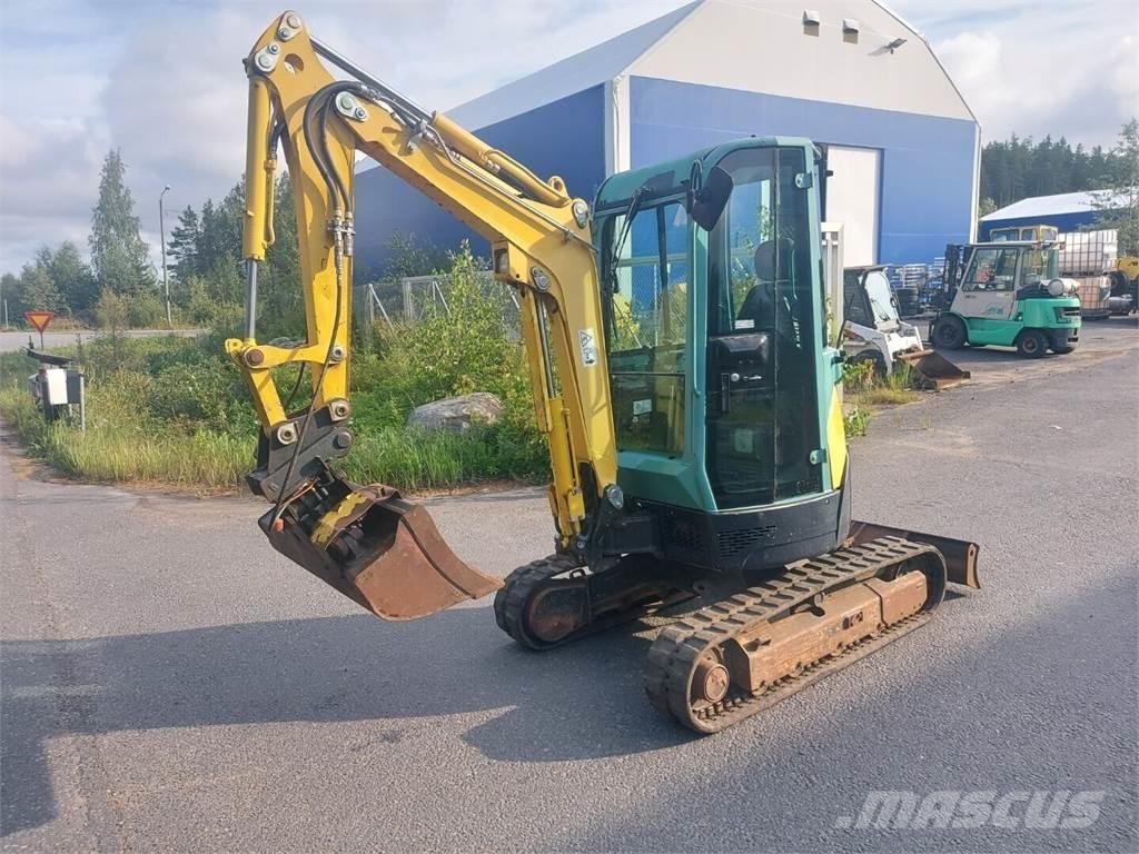 Yanmar Vio25 Minigrävare < 7t