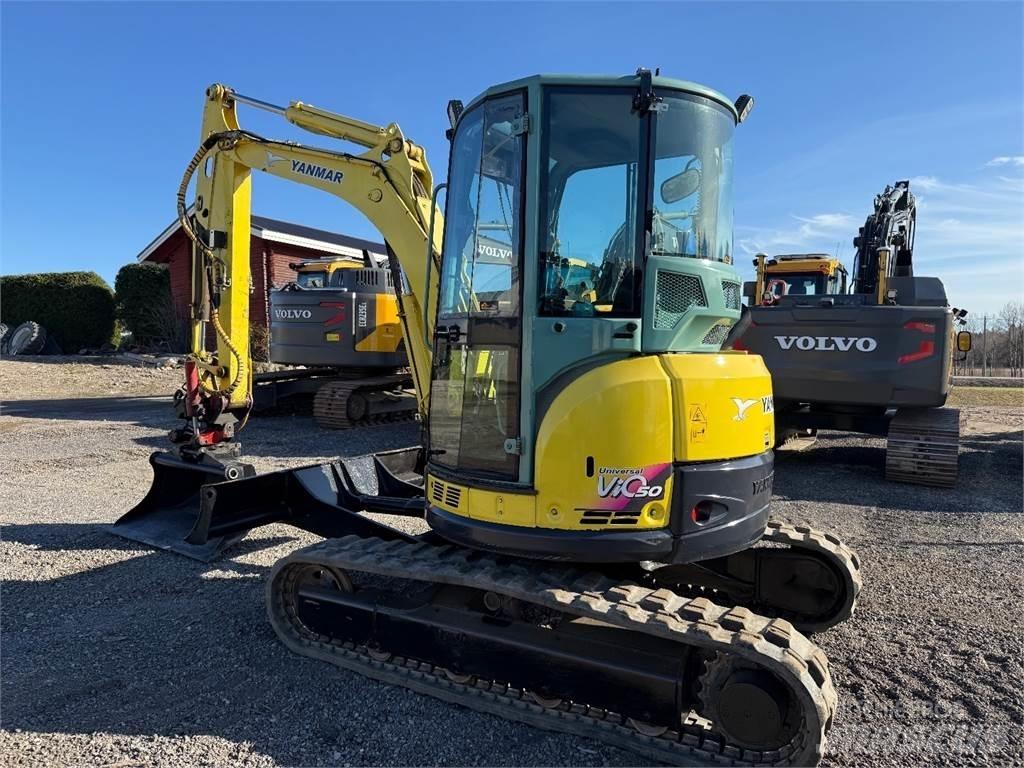 Yanmar VIO50-U Minigrävare < 7t