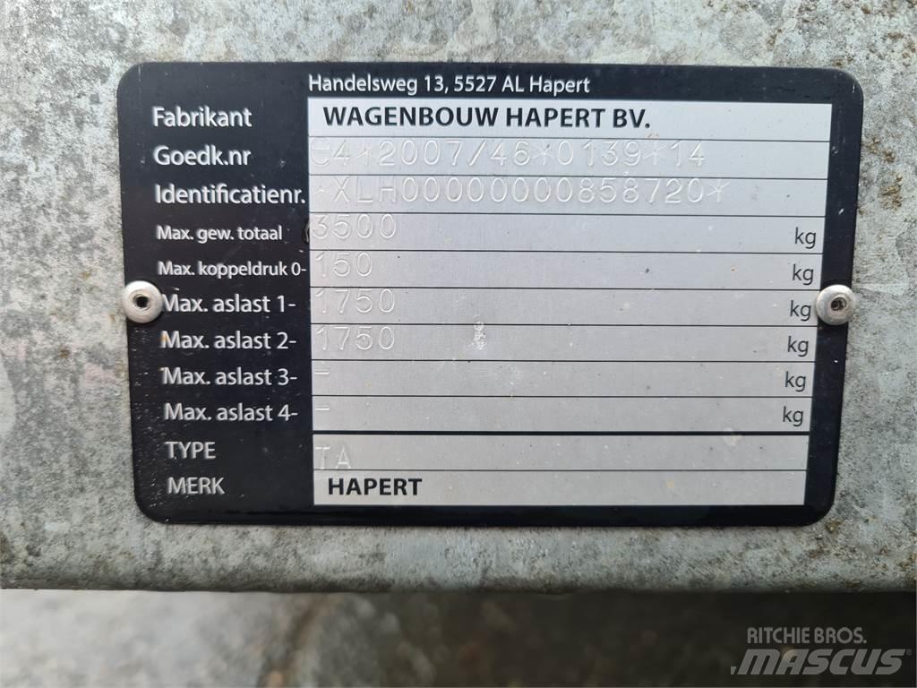 Hapert INDIGO Övriga släp