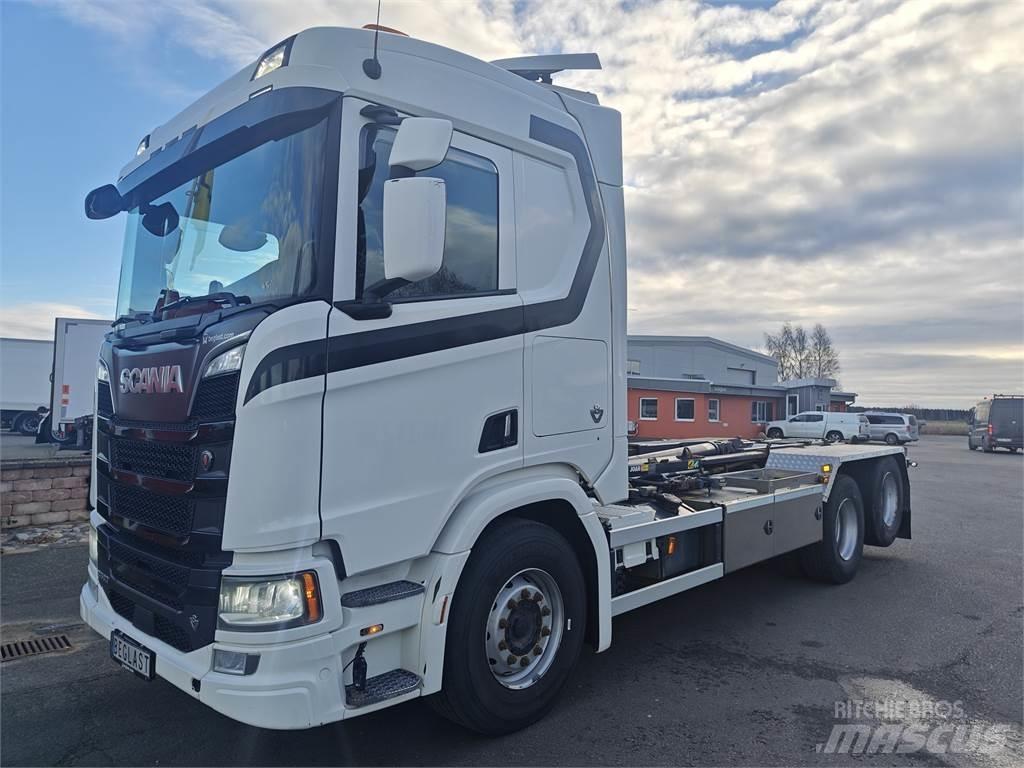 Scania R580 Lastväxlare/Krokbilar