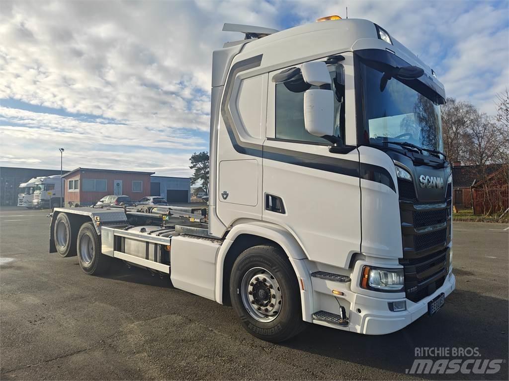 Scania R580 Lastväxlare/Krokbilar