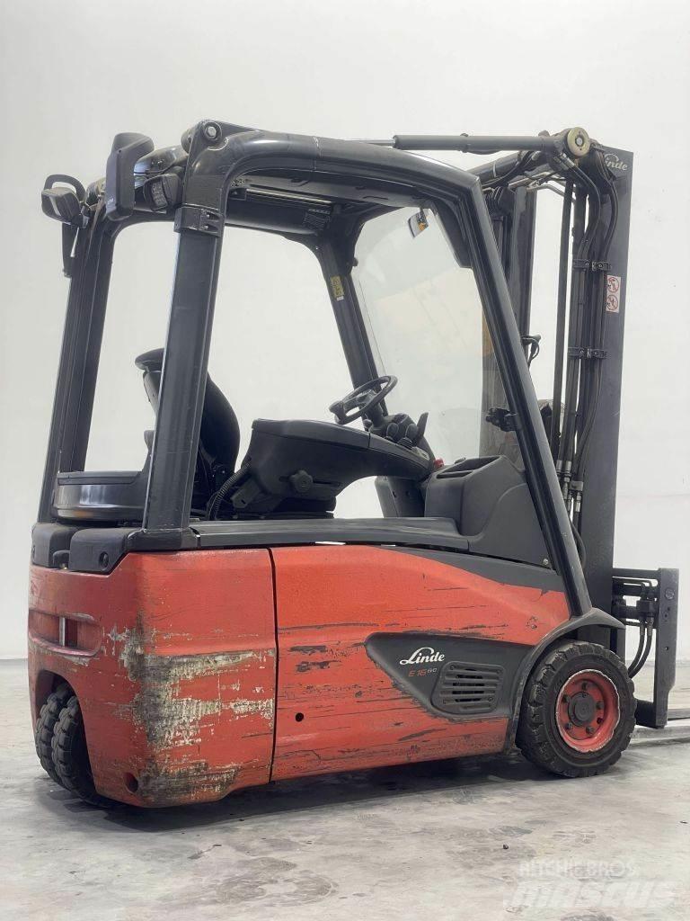 Linde E16-02-386 Elmotviktstruckar