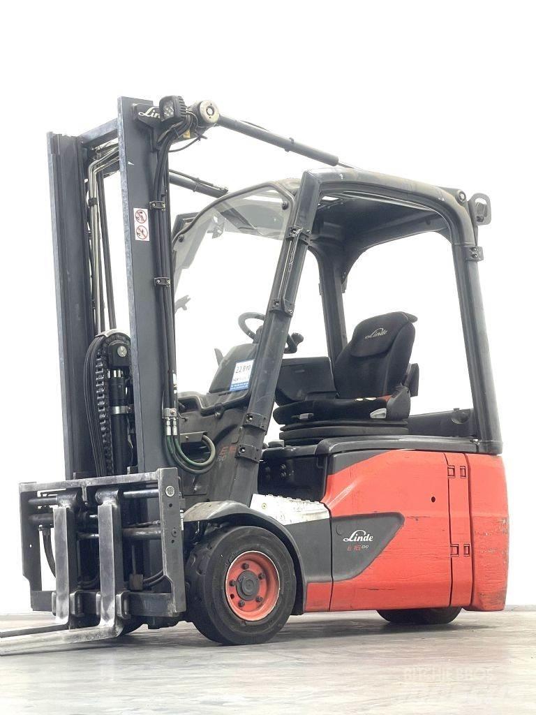Linde E16-02 EVO Elmotviktstruckar