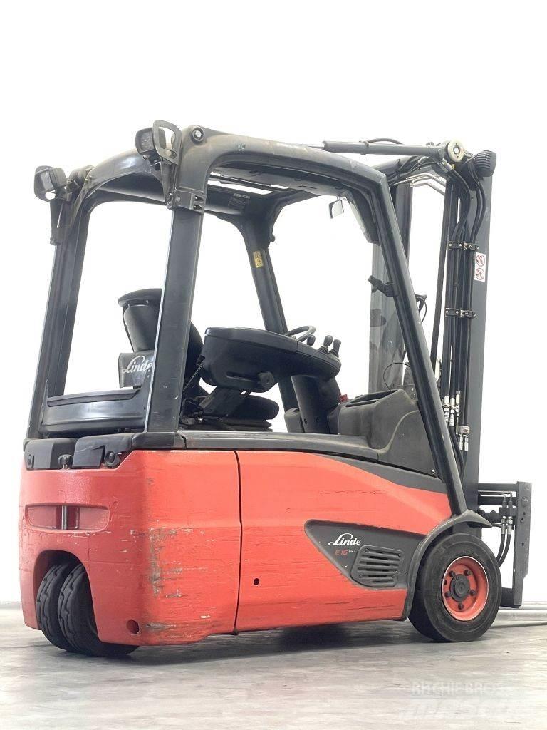 Linde E16-02 EVO Elmotviktstruckar