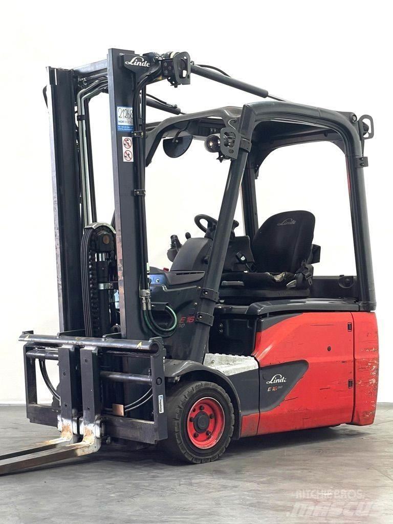 Linde E16-386-EVO Elmotviktstruckar