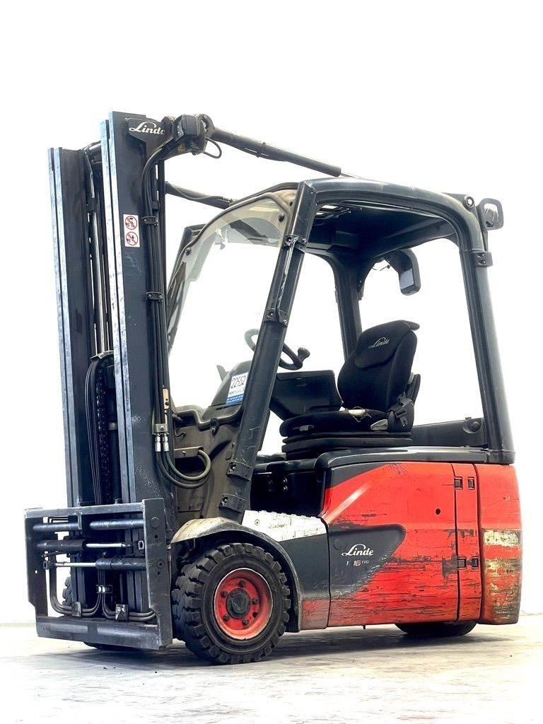 Linde E16-386-EVO Elmotviktstruckar