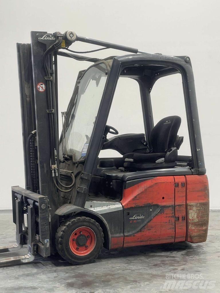 Linde E16C-02-386 Elmotviktstruckar