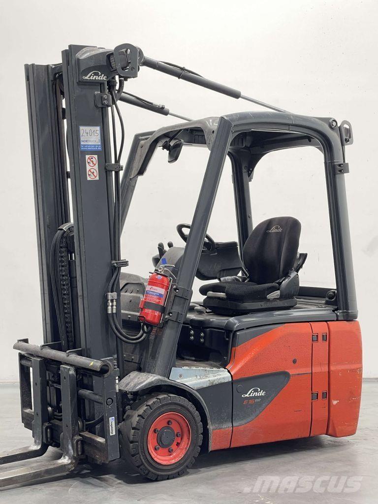 Linde E16C-02-386 Elmotviktstruckar