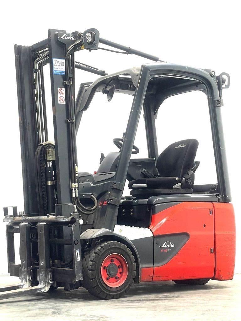 Linde E16C-386-EVO Elmotviktstruckar