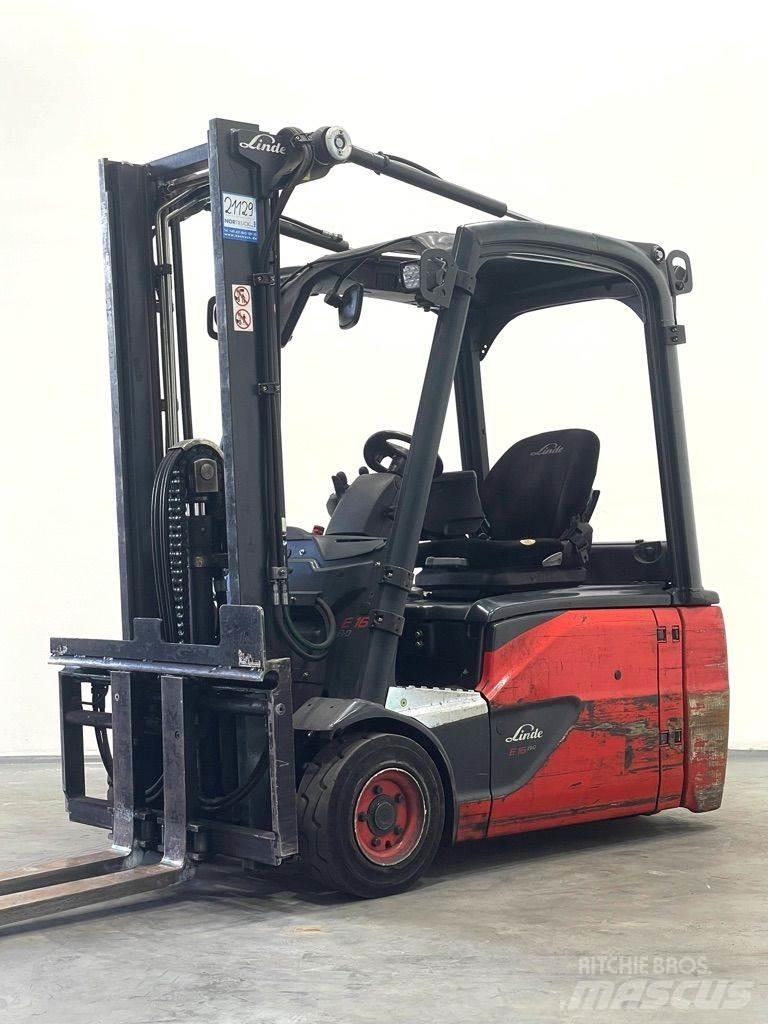 Linde E16L-386-EVO Elmotviktstruckar