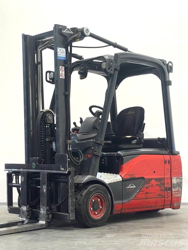 Linde E16L-386-EVO Elmotviktstruckar