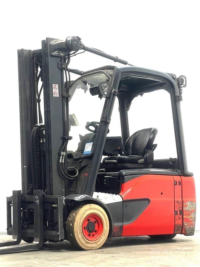 Linde E16L-386-EVO Elmotviktstruckar
