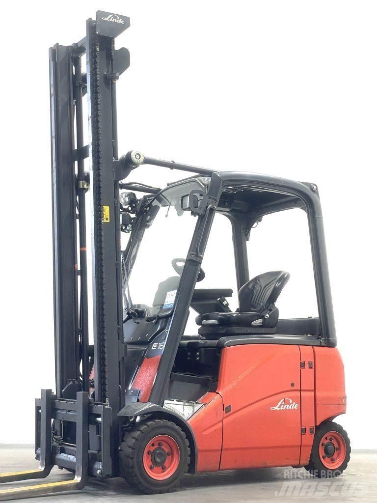Linde E16PH-01 Elmotviktstruckar