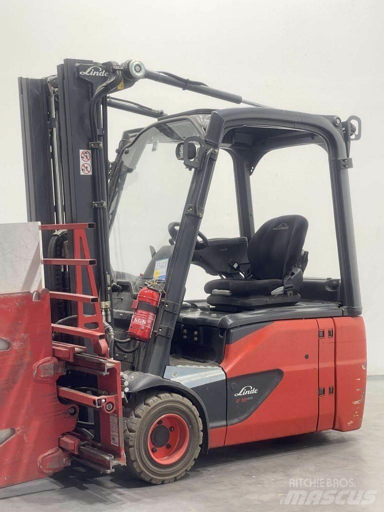Linde E18-02-386 Elmotviktstruckar