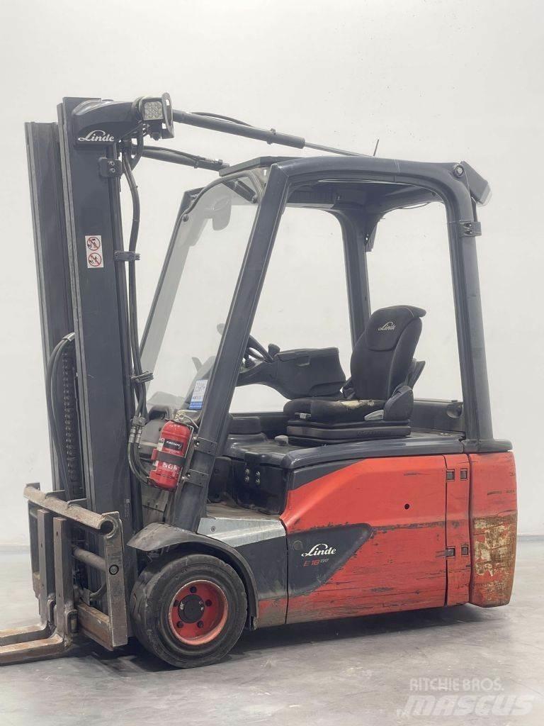 Linde E18L-02-386 Elmotviktstruckar