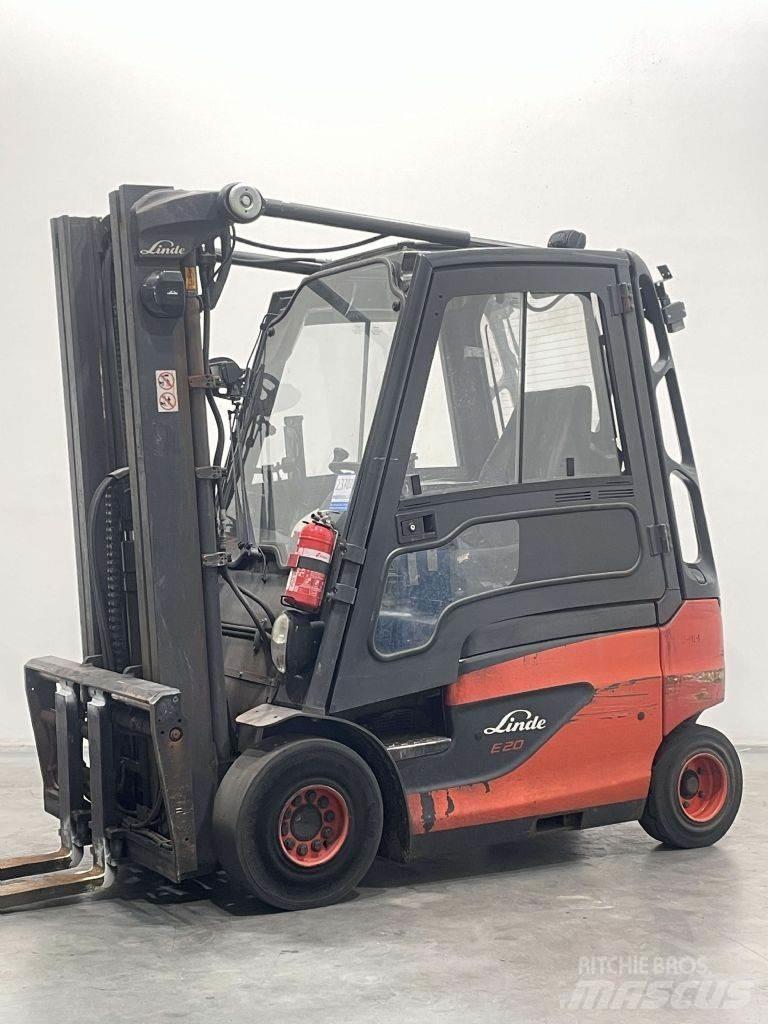Linde E20-01-387 Elmotviktstruckar