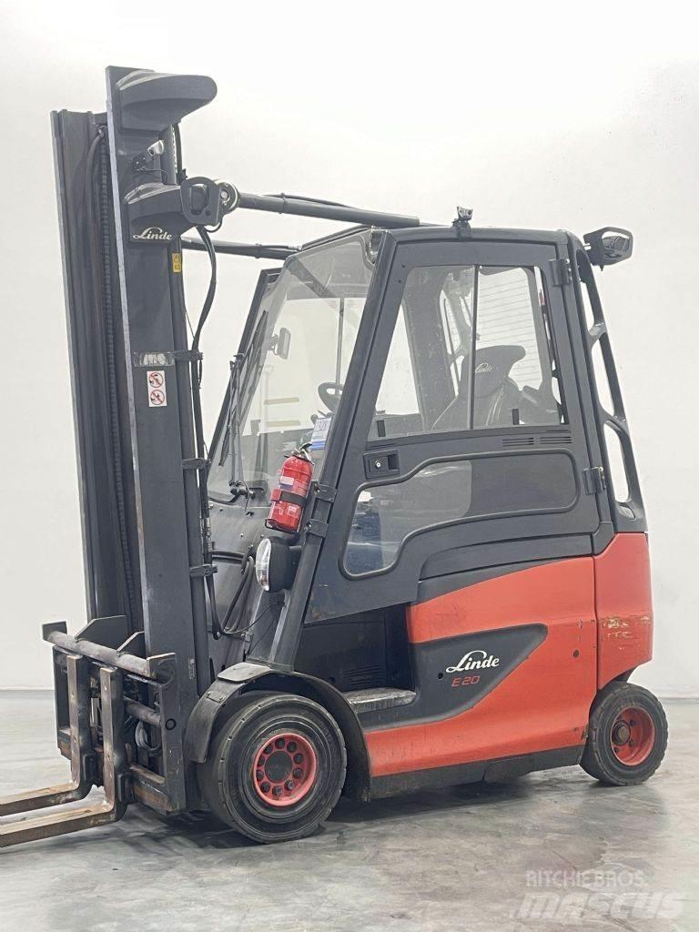 Linde E20-01/600-387 Elmotviktstruckar