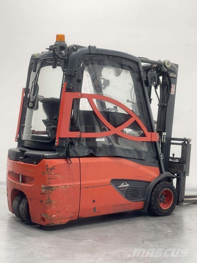 Linde E20L-02-386 Elmotviktstruckar
