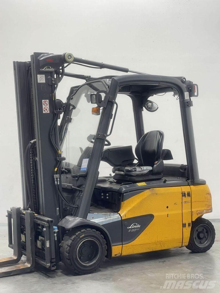 Linde E20PL-02-386 Elmotviktstruckar