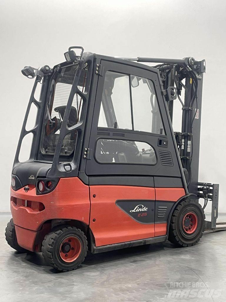 Linde E25-01-387 Elmotviktstruckar