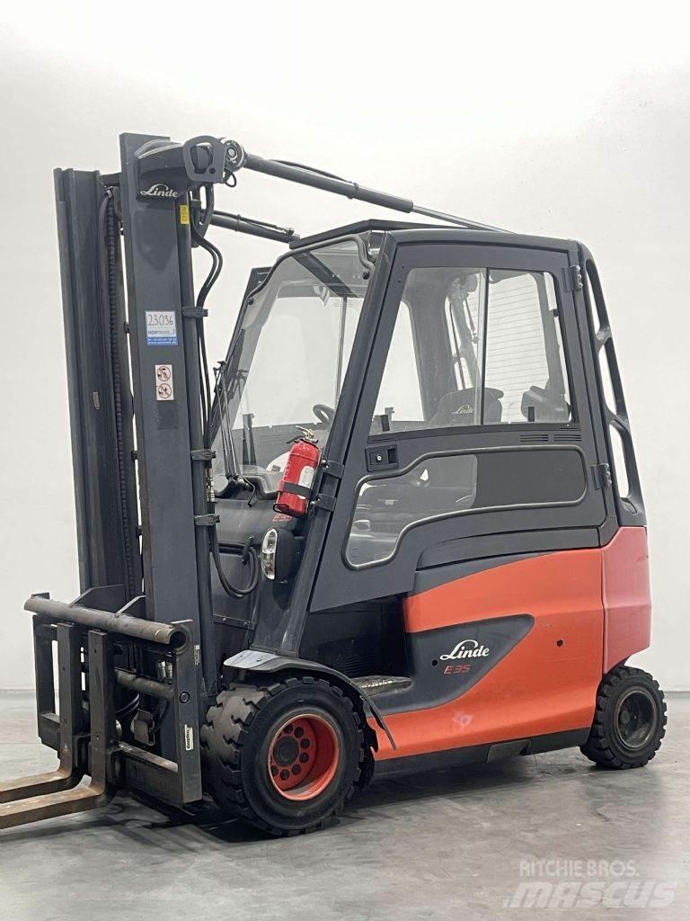 Linde E35HL-01-387 Elmotviktstruckar