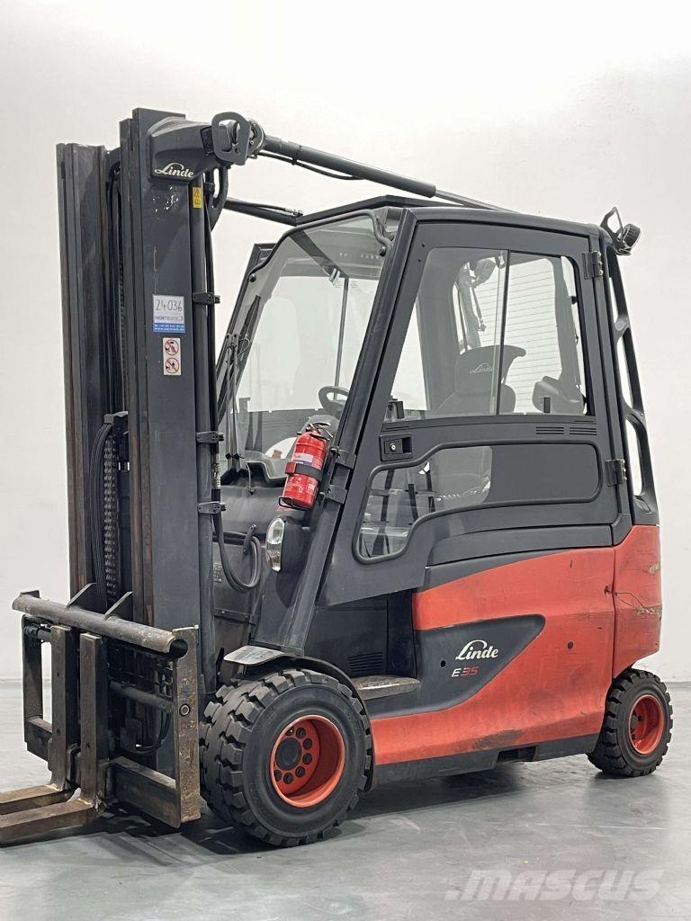 Linde E35HL-01-387 Elmotviktstruckar
