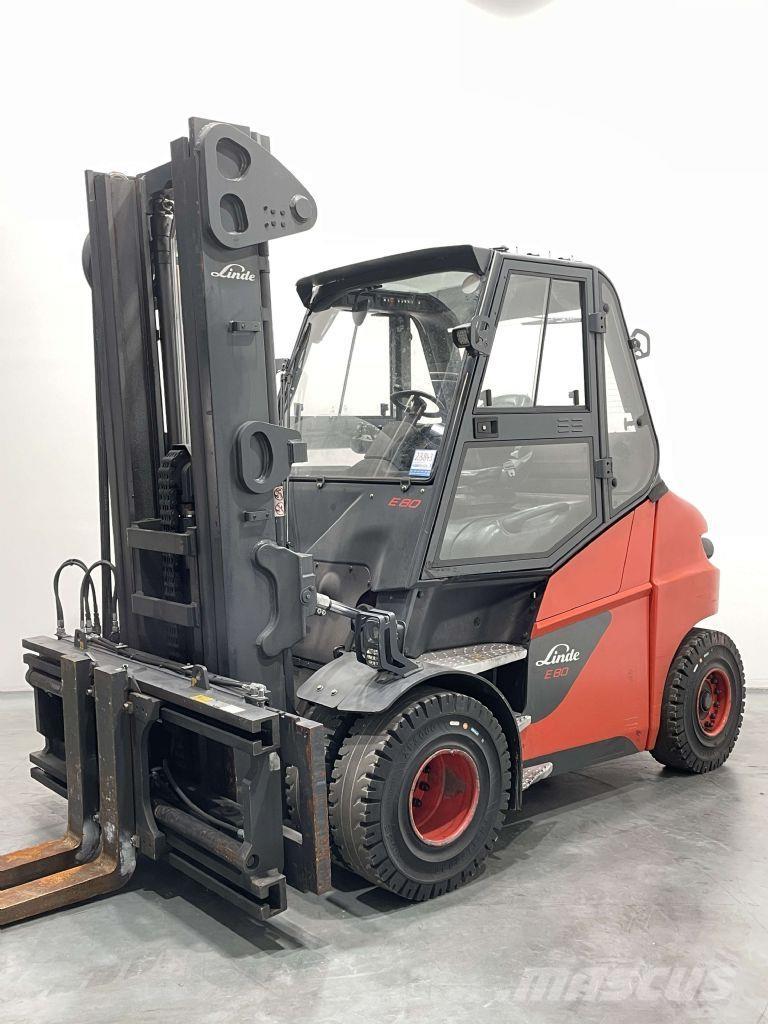 Linde E80-01-1279 Elmotviktstruckar