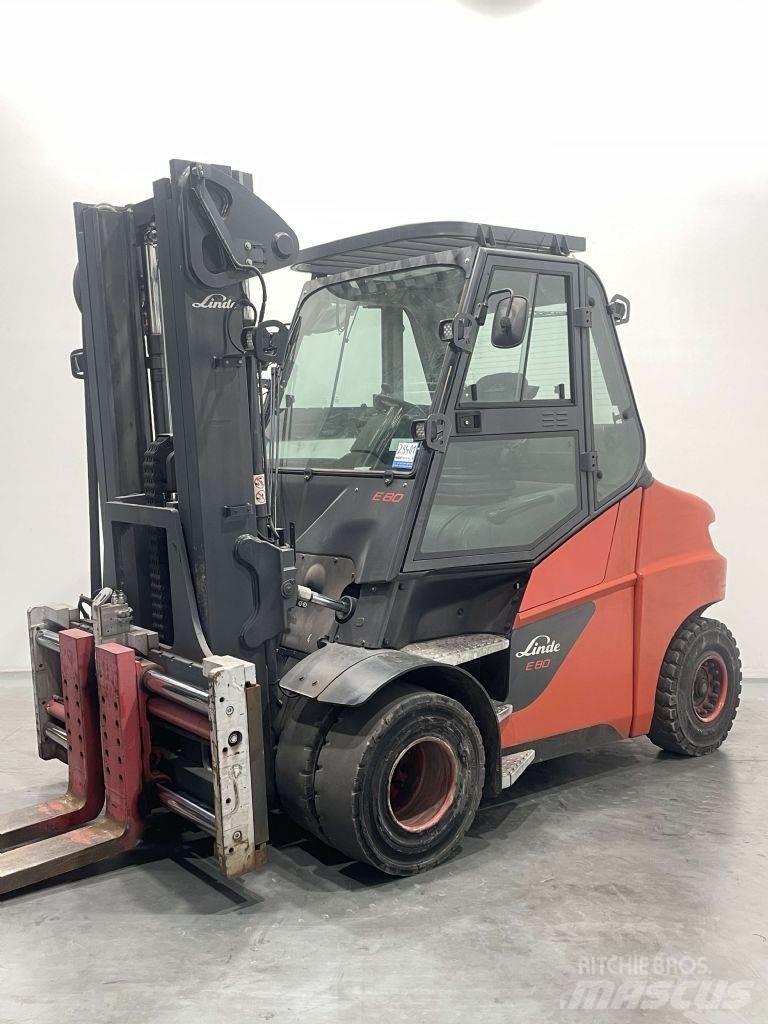 Linde E80-01/900-1279 Elmotviktstruckar