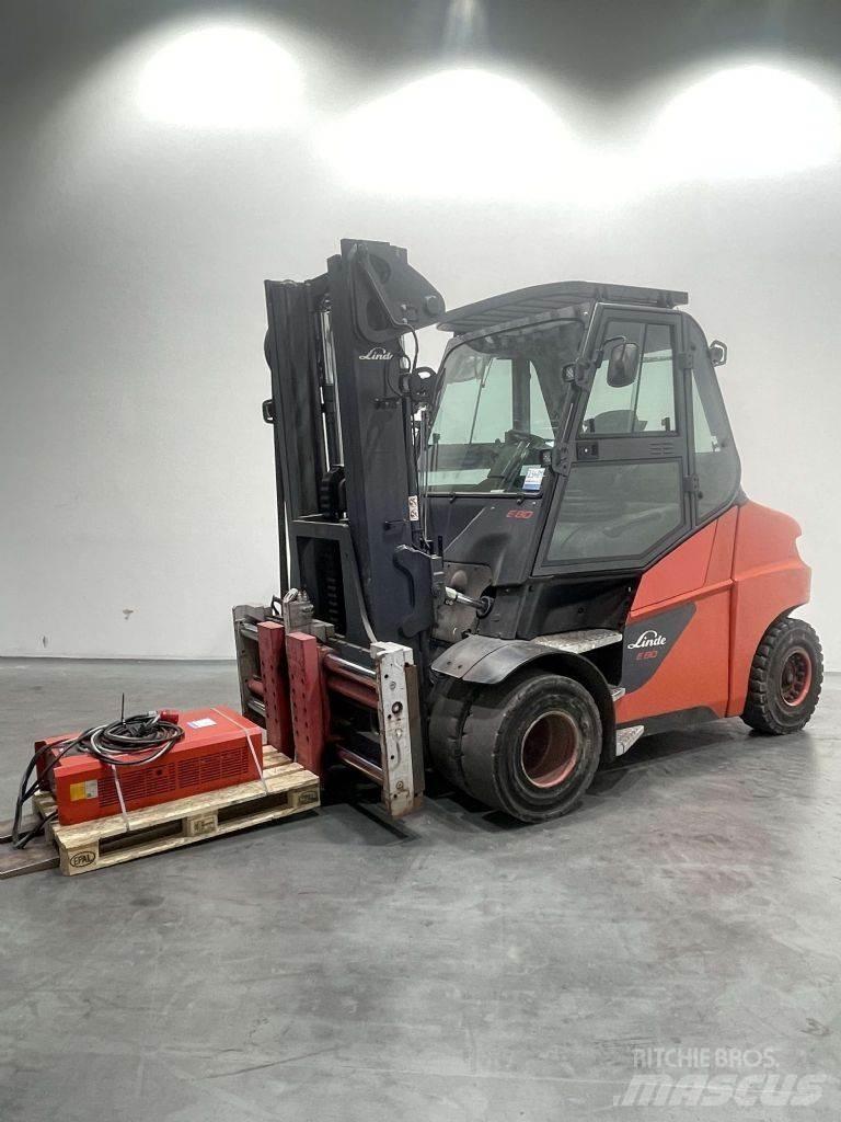 Linde E80-01/900-1279 Elmotviktstruckar
