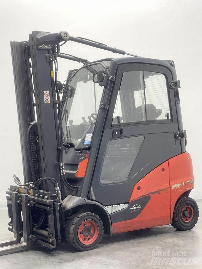 Linde H16T-01-391 Gasolmotviktstruckar