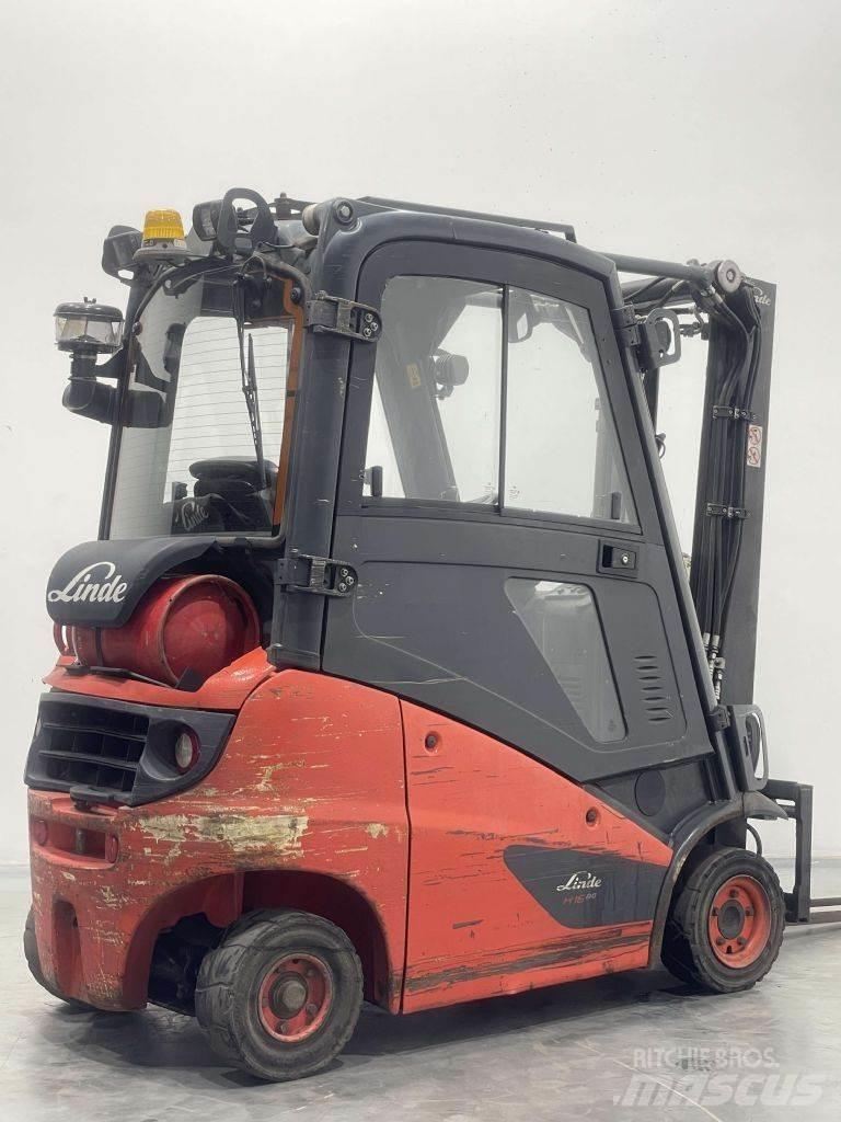 Linde H16T-01-391 Gasolmotviktstruckar