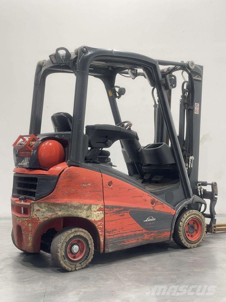 Linde H16T-01-391 Gasolmotviktstruckar