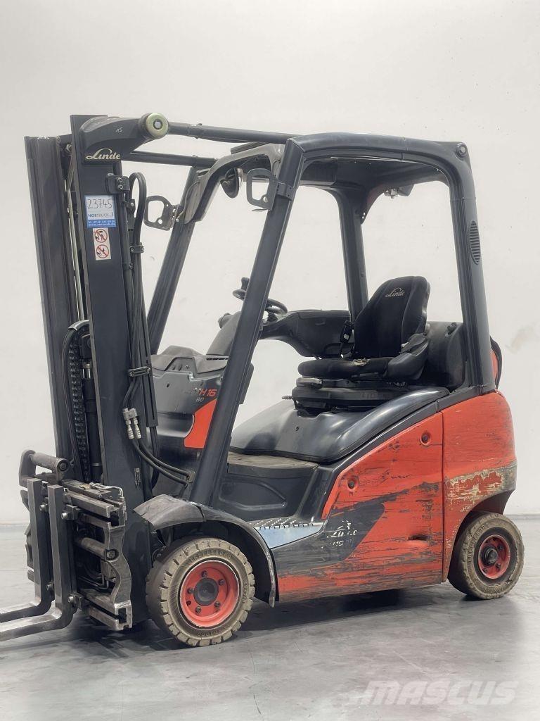 Linde H16T-01-391 Gasolmotviktstruckar
