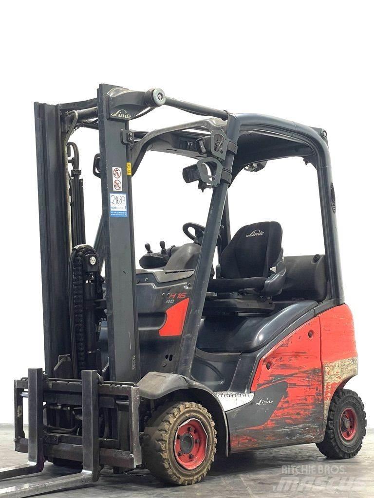 Linde H16T-391-EVO Gasolmotviktstruckar