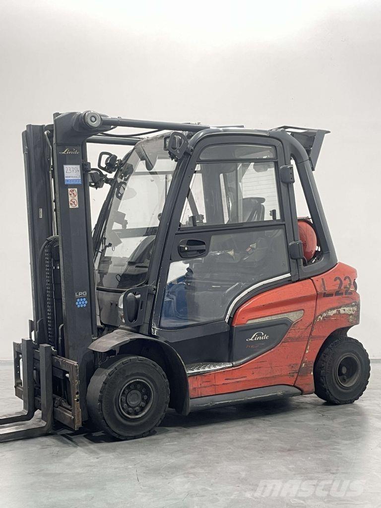 Linde H25T-01-1202 Gasolmotviktstruckar