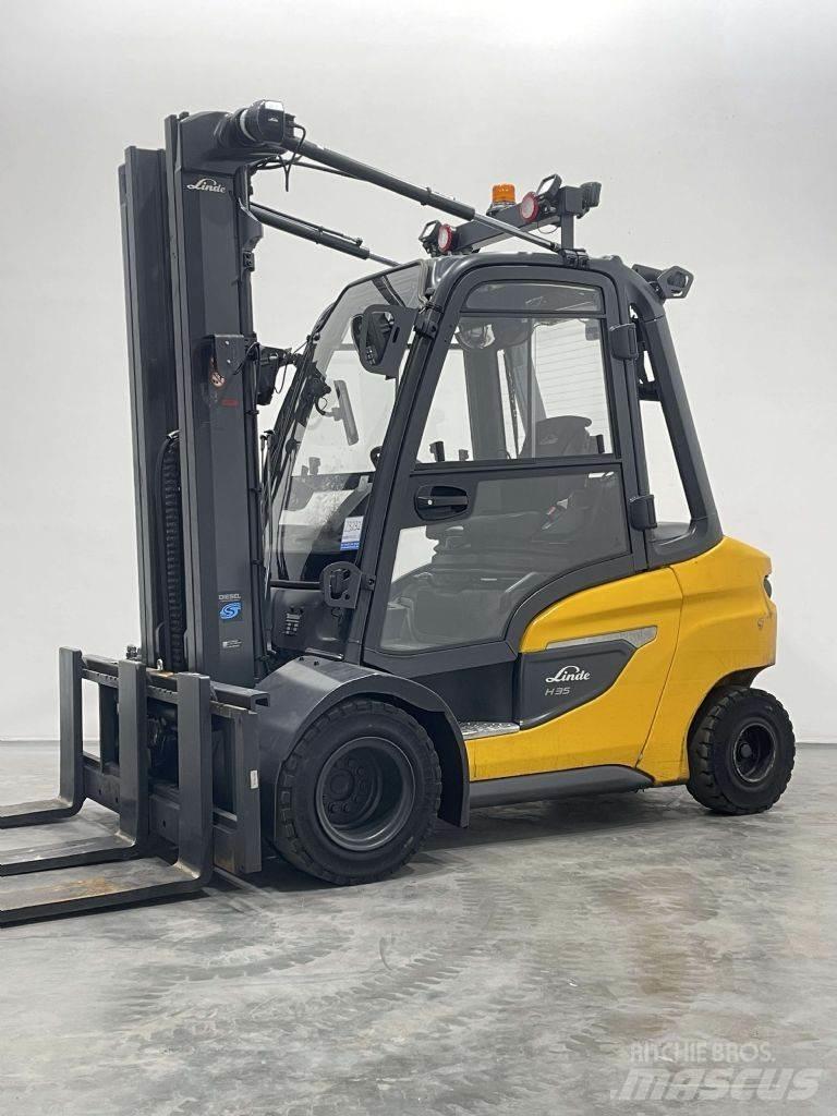 Linde H35D-01-1202 Dieselmotviktstruckar