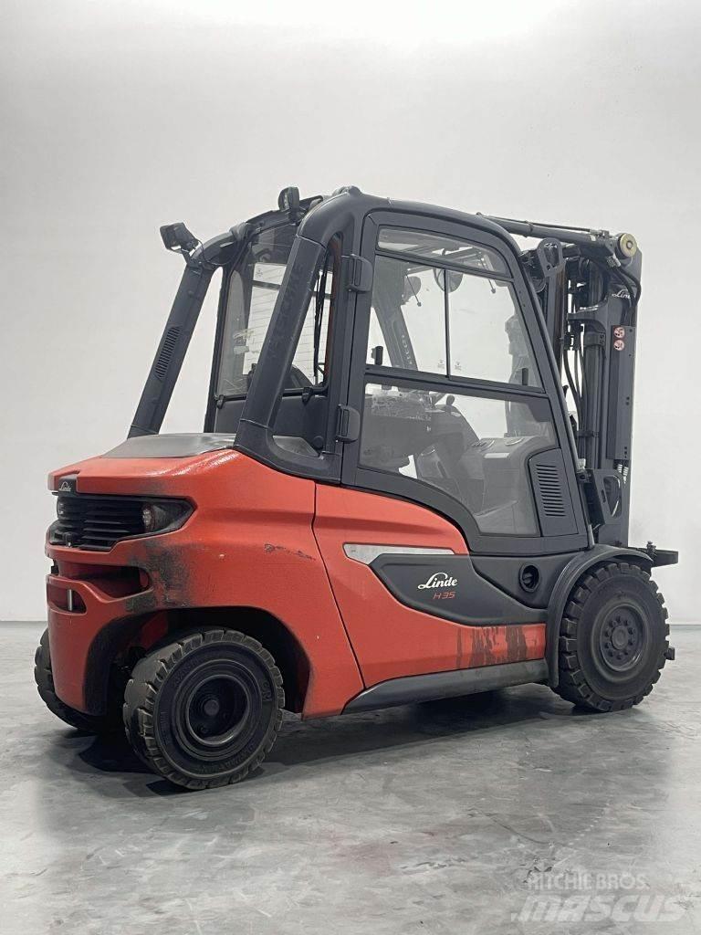 Linde H35D-01-1202 Dieselmotviktstruckar