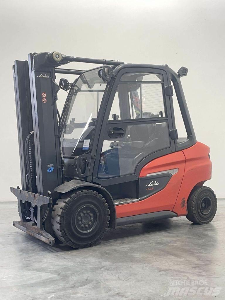 Linde H35D-01-1202 Dieselmotviktstruckar