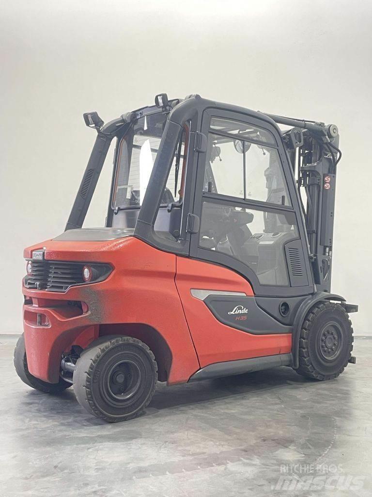 Linde H35D-01-1202 Dieselmotviktstruckar