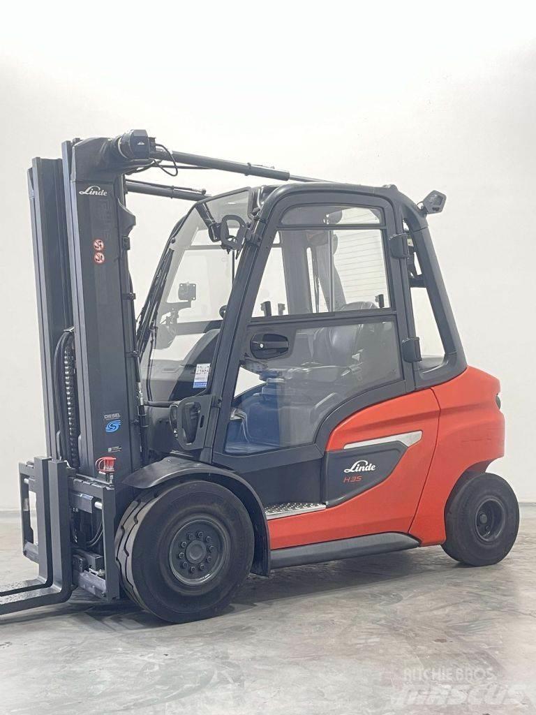 Linde H35D-01-1202 Dieselmotviktstruckar