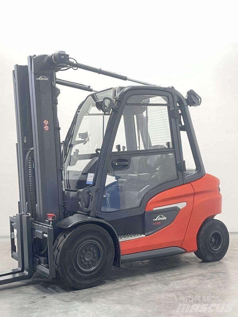 Linde H35D-01-1202 Dieselmotviktstruckar