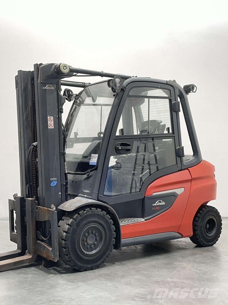 Linde H35D-01-1202 Dieselmotviktstruckar