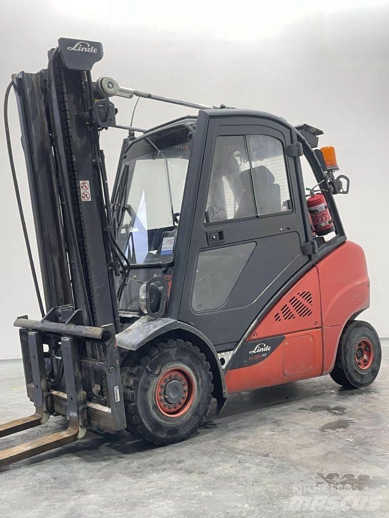 Linde H35T-02-393 Gasolmotviktstruckar