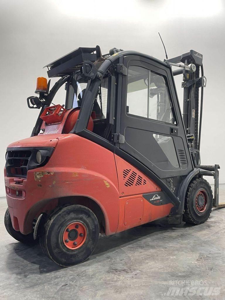 Linde H35T-02-393 Gasolmotviktstruckar