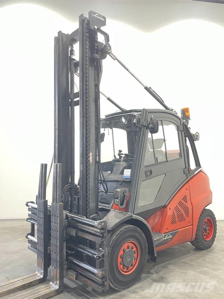Linde H45T-02-394 Gasolmotviktstruckar