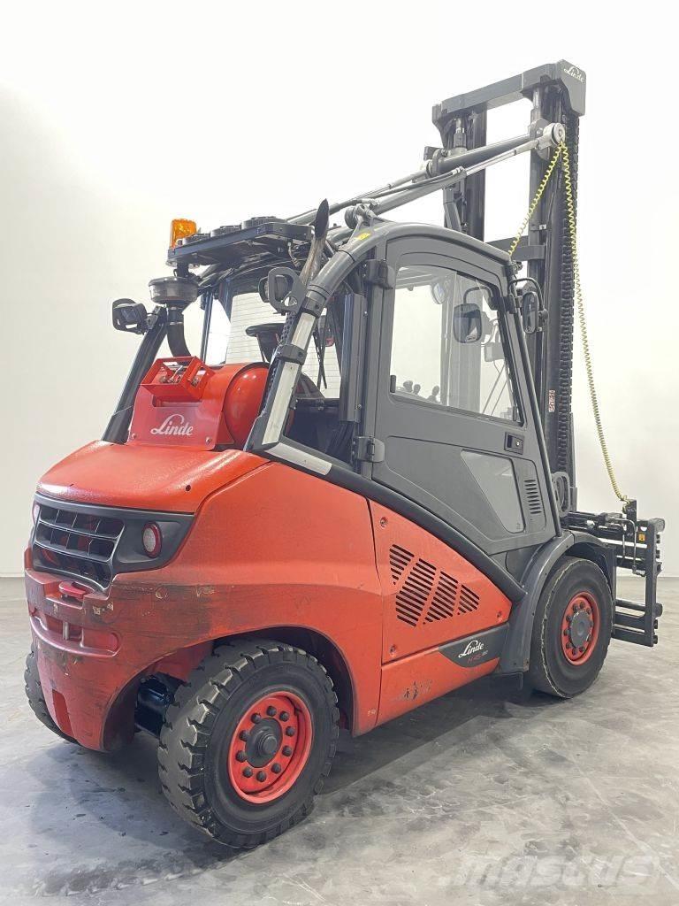 Linde H45T-02-394 Gasolmotviktstruckar