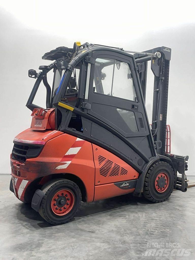 Linde H45T-02-394 Gasolmotviktstruckar